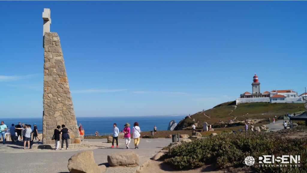 Cabo da Roca, Kreuz, Gipfelkreuz, Leuchtturm, Light House, Lissabon, Sintra