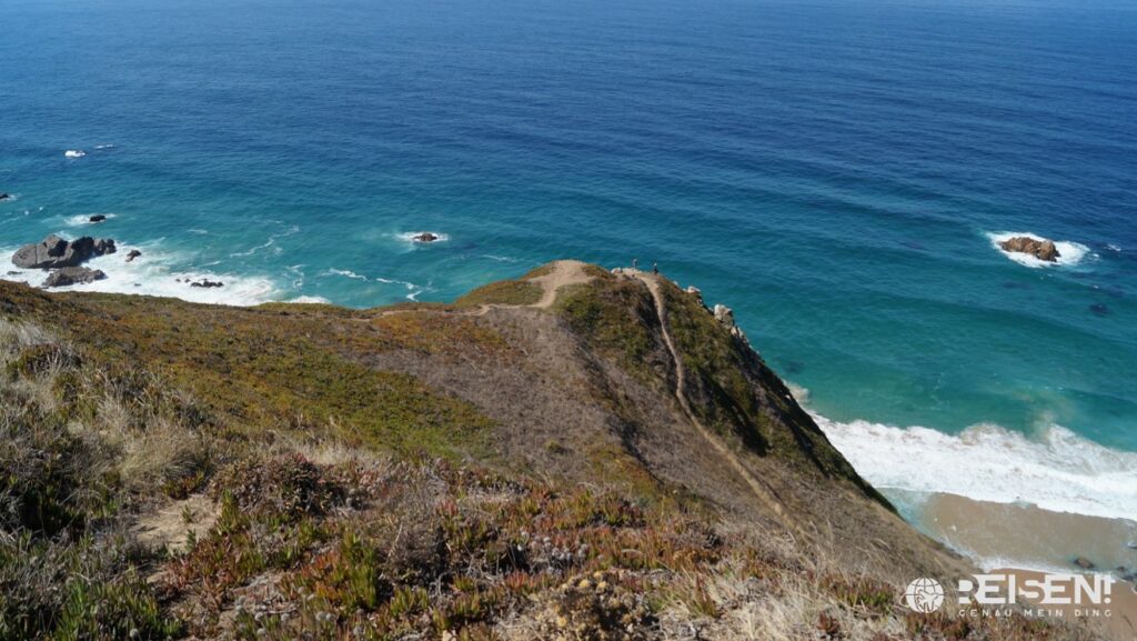 Cabo da Roca, Klippen, weiter Blick aufs Meer, Portugal