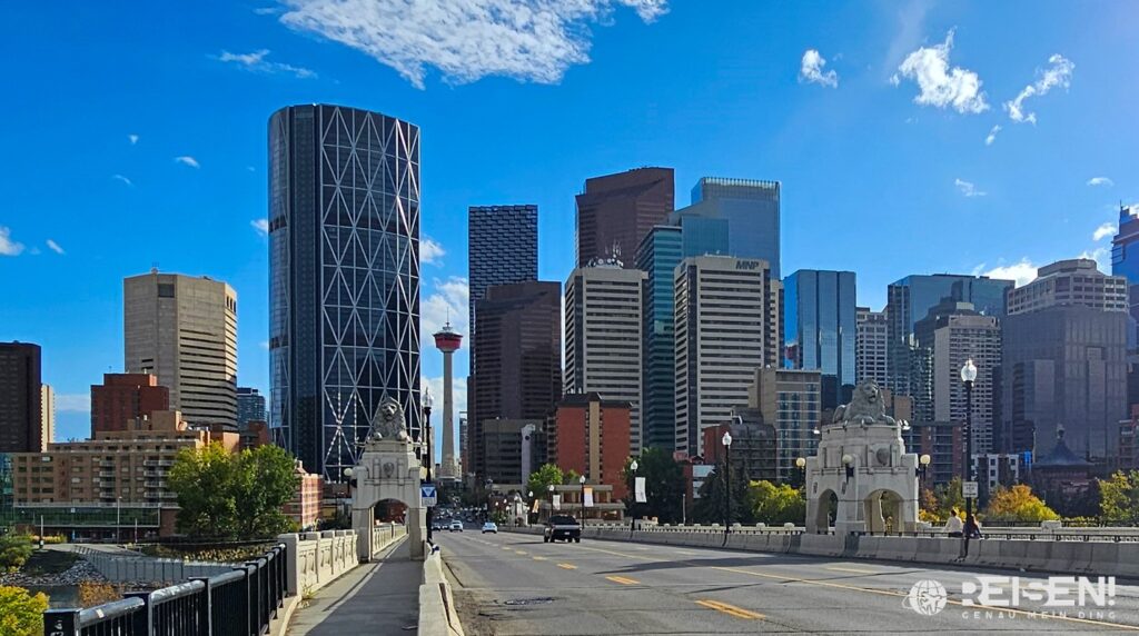 Canada - Calgary und Banff 2 Canada, Calgary, Banff, Center Street Bridge