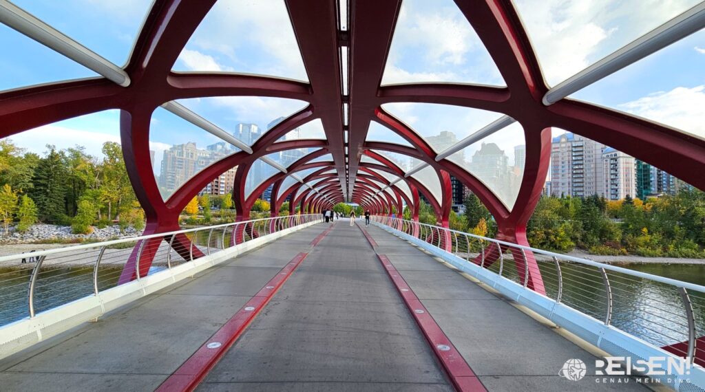Canada - Calgary und Banff 5 Canada, Calgary, Banff, Peacebridge, Friedensbrücke