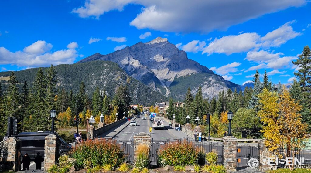 Canada - Calgary und Banff 25 Canada, Calgary, Banff Town, Main Street