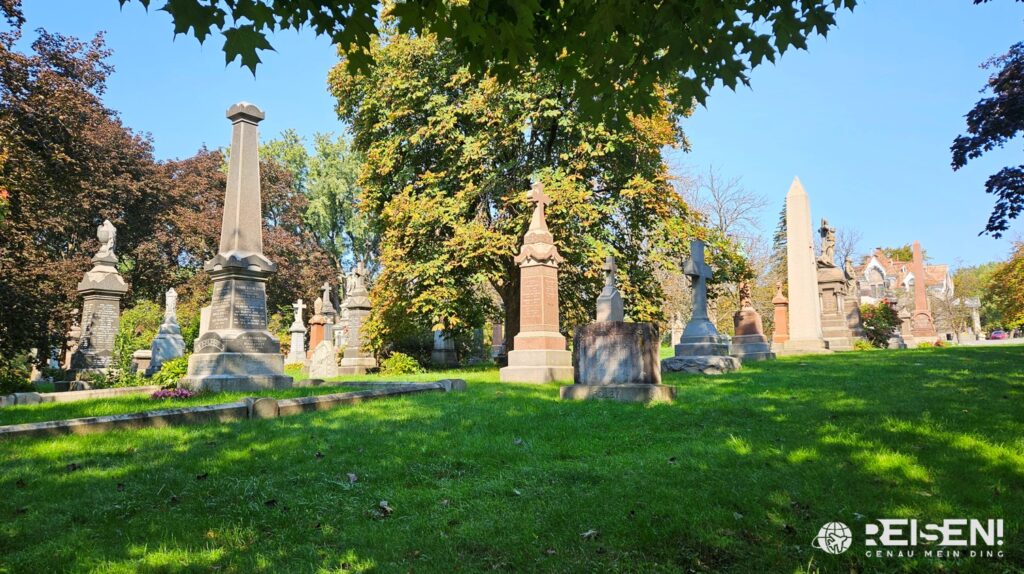 Canada, Montreal, Mount Royal, Friedhof Notre Dame des Neiges